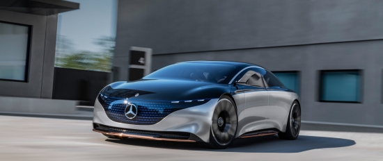 Mercedes-Benz Vision EQS: nākotnes S-klase